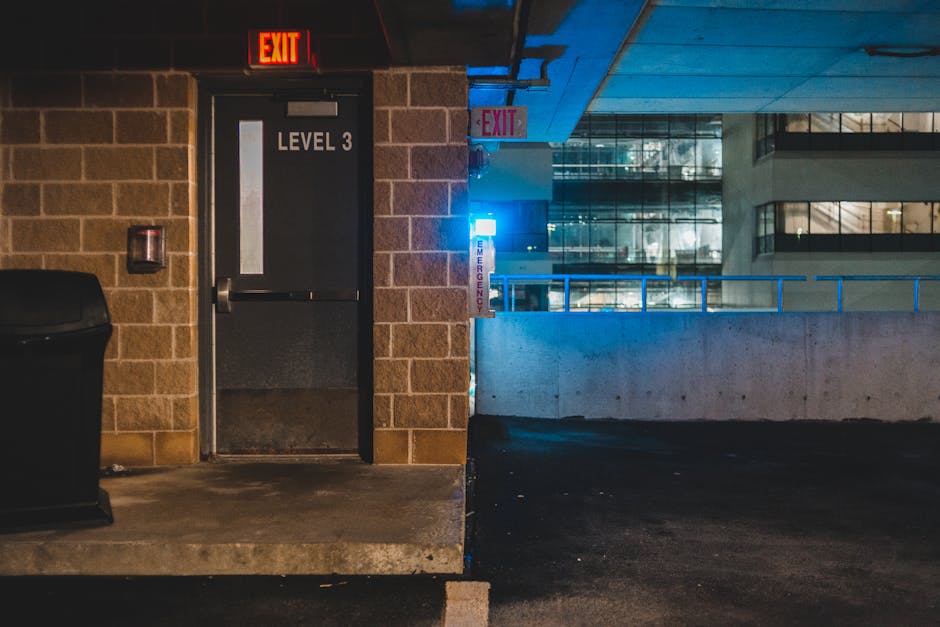 Exit/Level 3 sign representing direct support access
