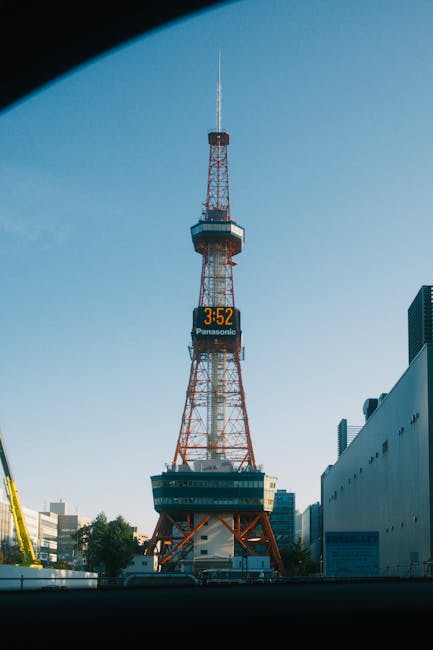 Tower with clock signifying time management in health